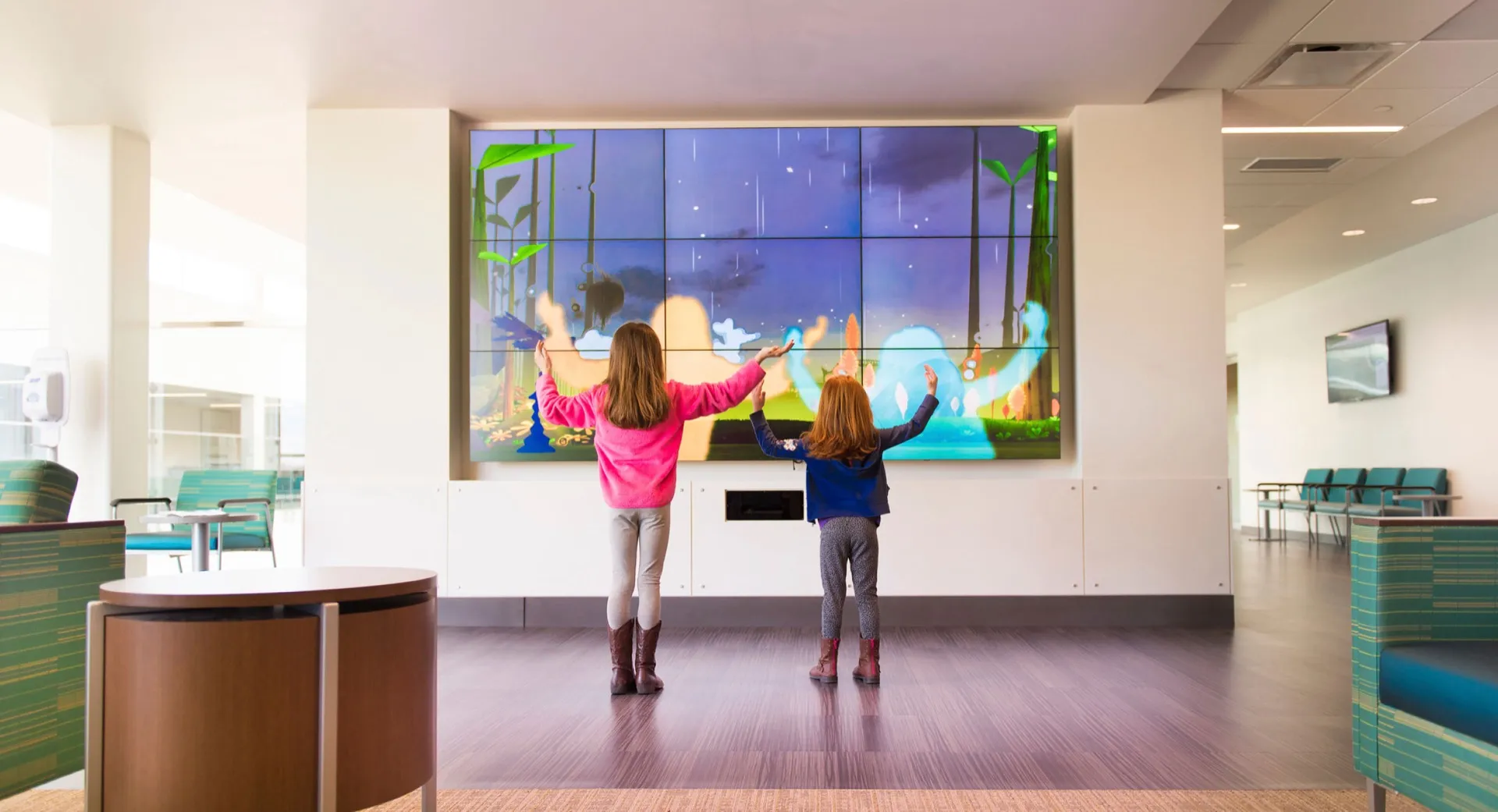 ProMedica Living Garden interactive experience at the Health & Wellness Center