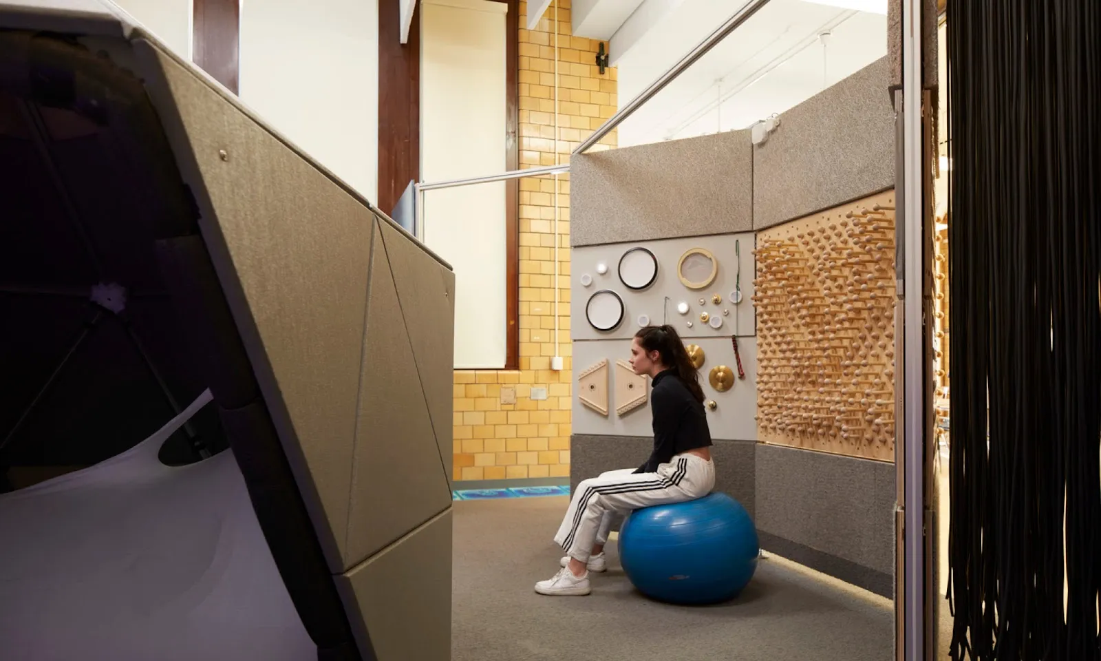 Bean bags, interactive media wall with cocoon and fidget walls are top three ASD preferred elements.